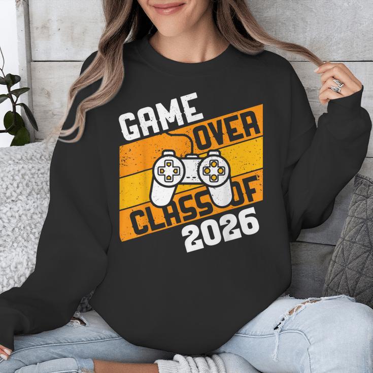 Graduation Video Gamer Game Over Class Of 2026 Senior Unisex Sweatshirt