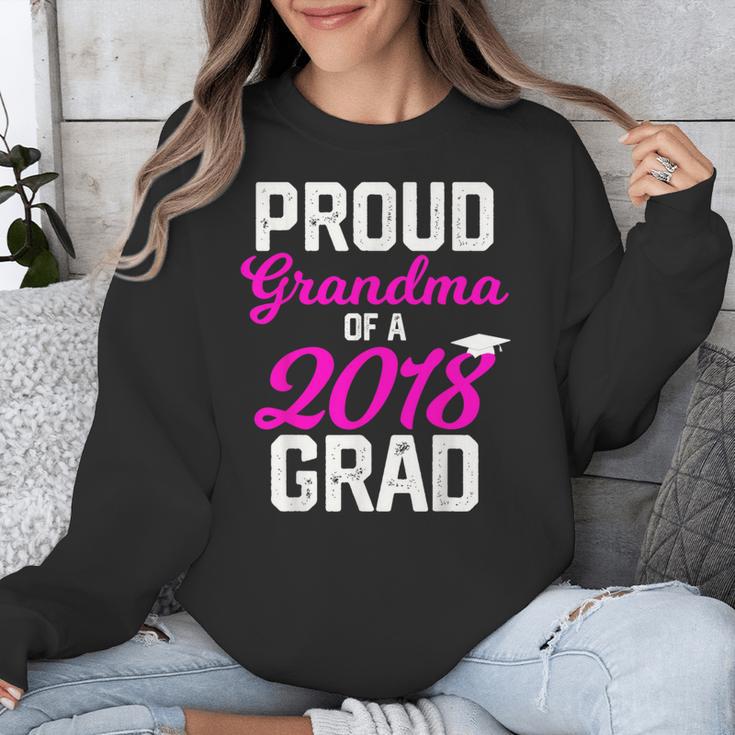 Grandma Graduation Shirt 2018 High School College Grad Unisex Sweatshirt