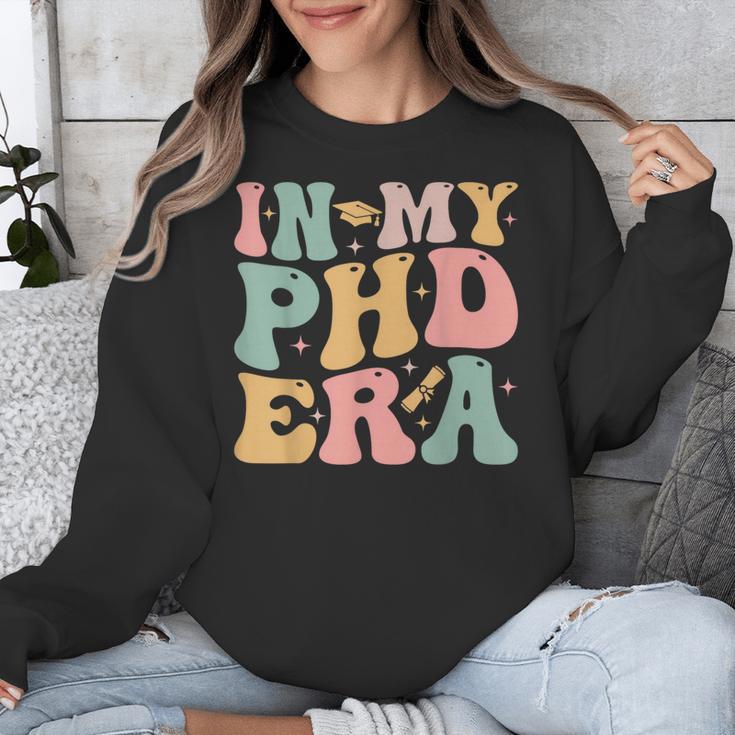 Groovy In My Phd Era Doctorate Graduation Unisex Sweatshirt