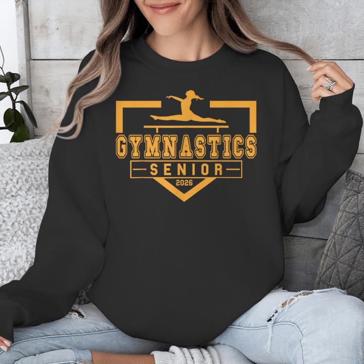 Gymnastics Senior Night Gymnastics Senior 2026 Graduation 14 Unisex Sweatshirt