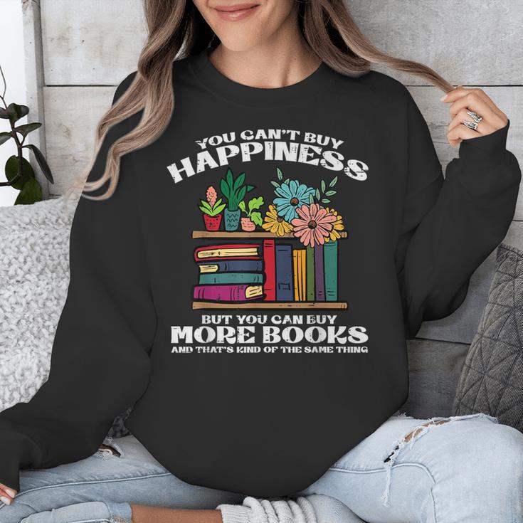 Happiness More Books Read Reading Librarian Men Women Kids Unisex Sweatshirt Happiness More Books Read Reading Librarian Men Women Kids Unisex Sweatshirt