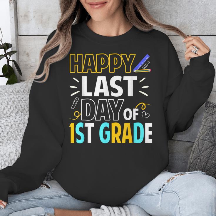 Happy Last Day Of 1st Grade Shirt Cutie Graduation Unisex Sweatshirt