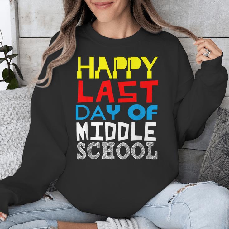 Happy Last Day Of Middle School Graduation Unisex Sweatshirt