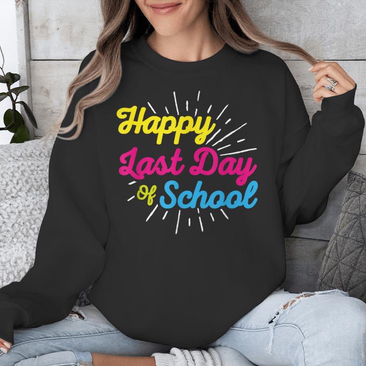 Happy Last Day Of School Graduation Teacher Students Unisex Sweatshirt