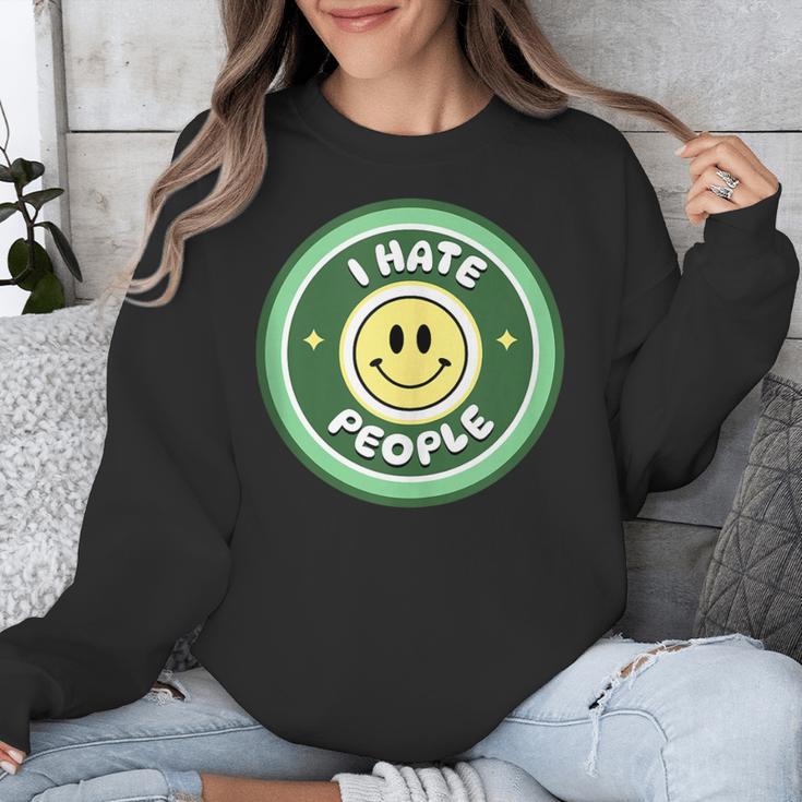 I Hate People Saying For Introverts Unisex Sweatshirt I Hate People Saying For Introverts Unisex Sweatshirt
