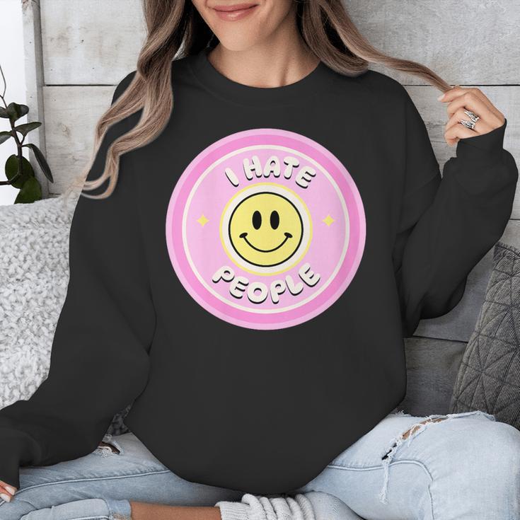 I Hate People Saying For Introverts Unisex Sweatshirt I Hate People Saying For Introverts Unisex Sweatshirt