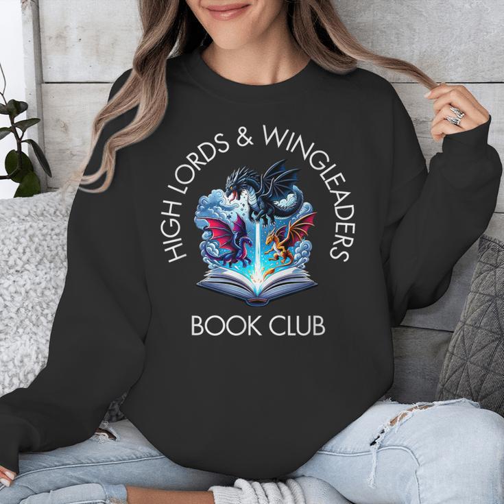 High Lords & Wingleaders Book Club Fantasy Storm Dragon Unisex Sweatshirt