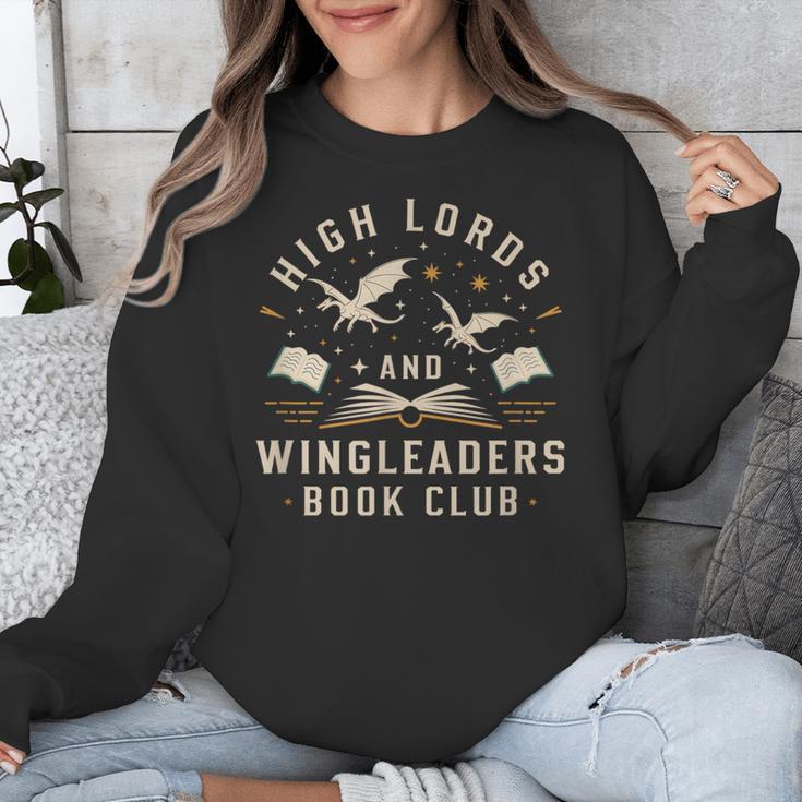 High Lords & Wingleaders Fantasy Reader Book Club Dragons Unisex Sweatshirt High Lords & Wingleaders Fantasy Reader Book Club Dragons Unisex Sweatshirt