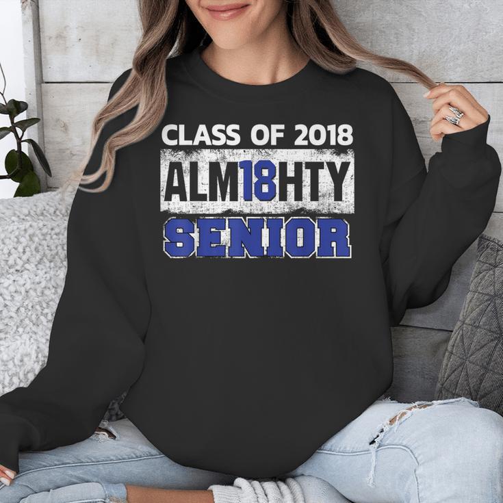 High School Graduation 2018 T-Shirt For Senior Alm18hty Unisex Sweatshirt