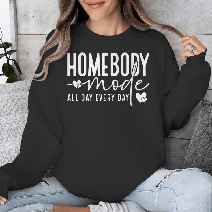 Homebody Introvert Cozy Trendy Indoorsy Homebody Unisex Sweatshirt