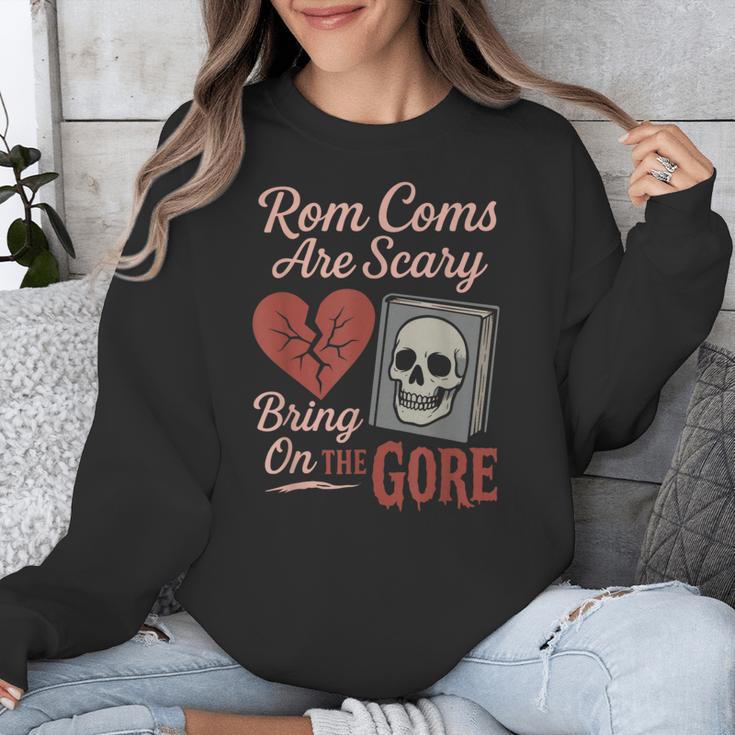 Horror Book Club Creepy Reader Gothic Fiction Thriller Fan Unisex Sweatshirt