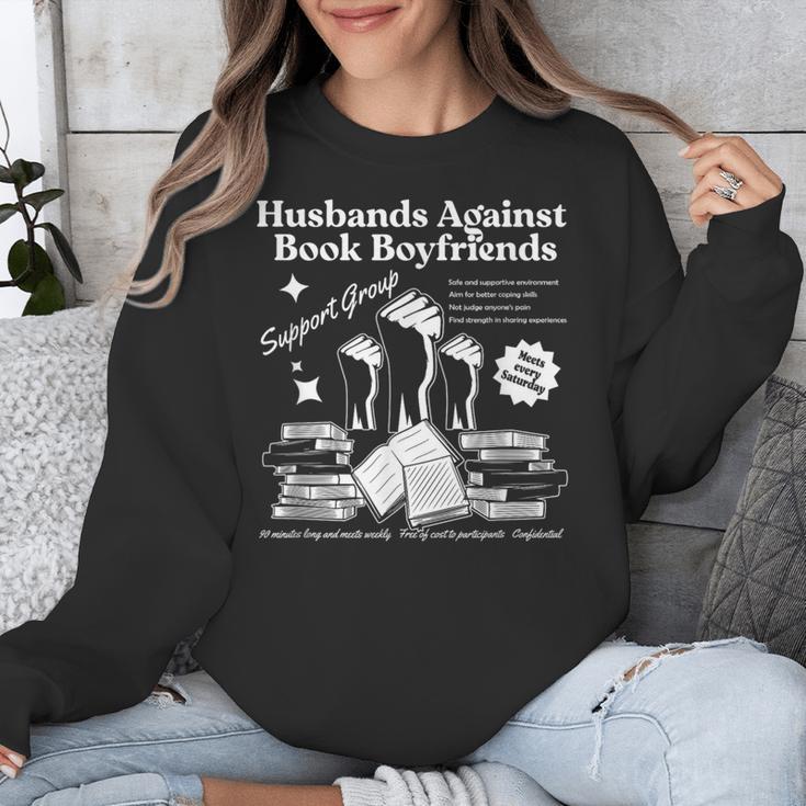 Husbands Against Book Boyfriends Book Boyfriends Club Unisex Sweatshirt