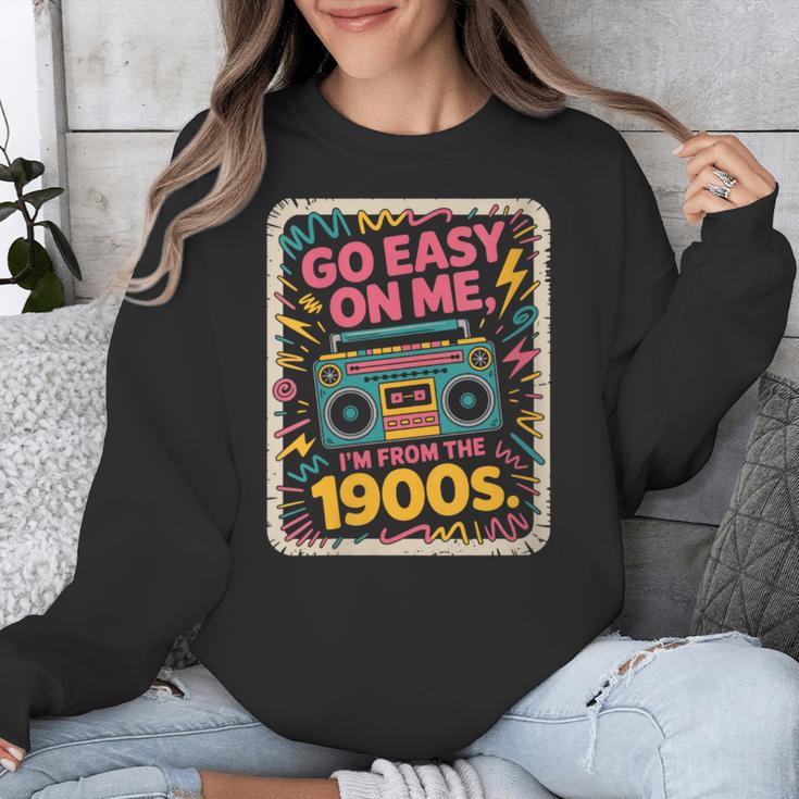 I'm From The 1900s 80s Millennial Boom Box Radio Unisex Sweatshirt