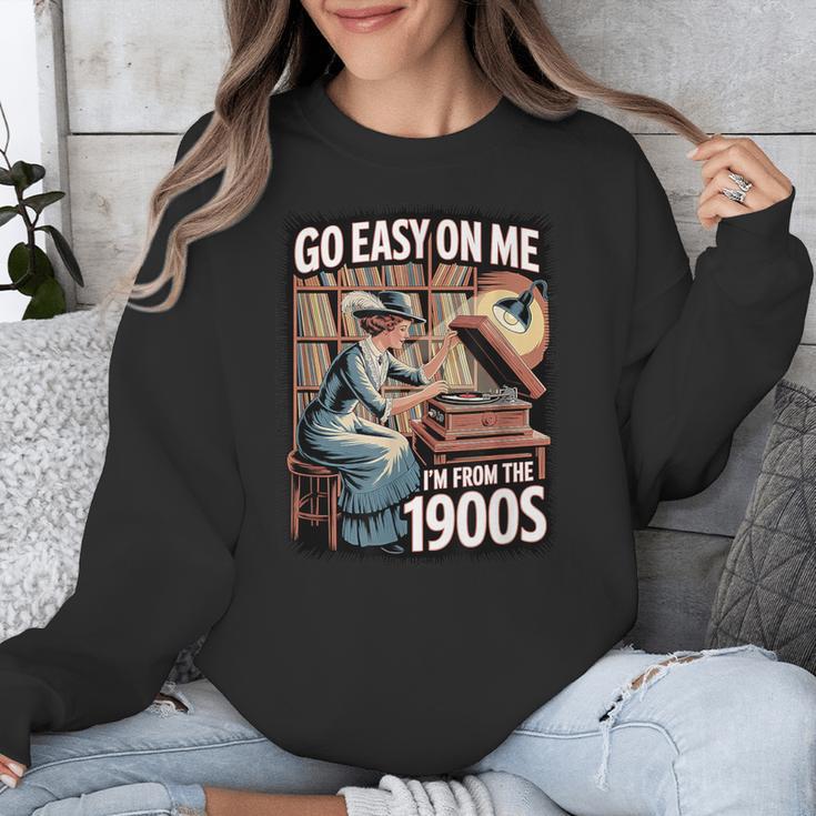 I'm From The 1900s Vinyl Record Lover For Women Unisex Sweatshirt I'm From The 1900s Vinyl Record Lover For Women Unisex Sweatshirt