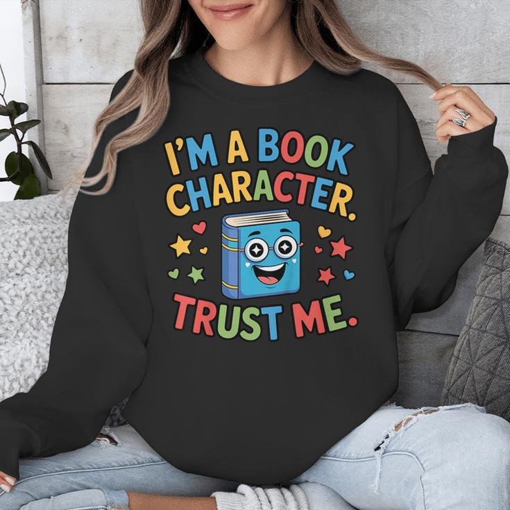 I'm a Book Character Costumes For Kids Storybook Character Unisex Sweatshirt