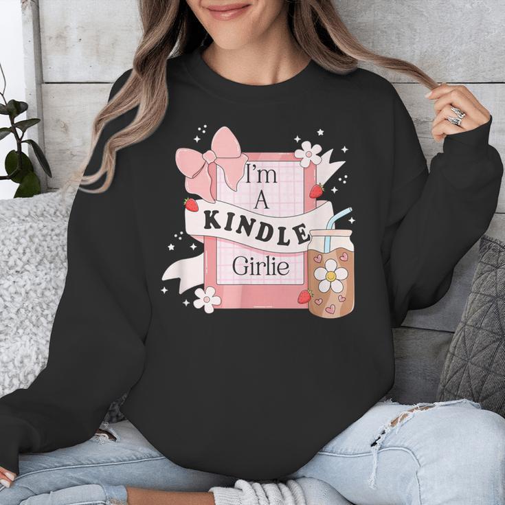 I'm A Kindle Girlie Book Lover Bookish Unisex Sweatshirt