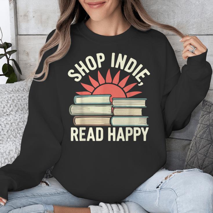 Independent Bookstore Fans Shop Local Literary Community Unisex Sweatshirt