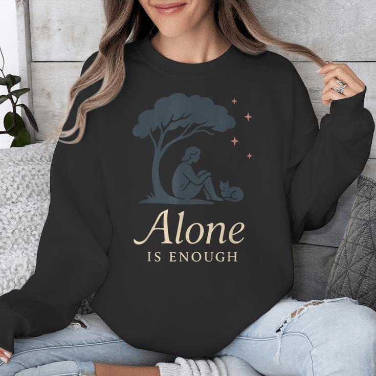 Introvert Alone Is Enough Social Battery Low Antisocial Unisex Sweatshirt Introvert Alone Is Enough Social Battery Low Antisocial Unisex Sweatshirt
