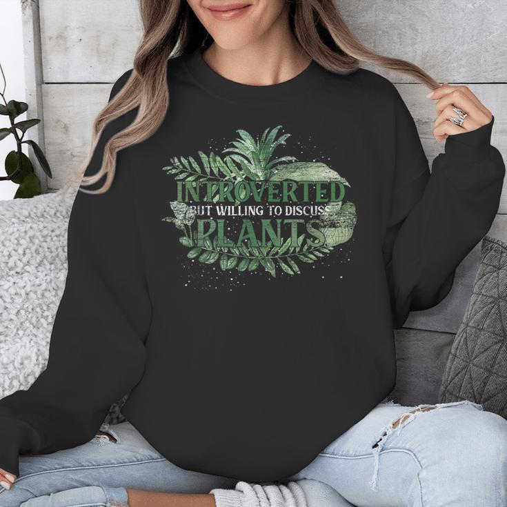 Introvert GardenerPlants Unisex Sweatshirt Introvert GardenerPlants Unisex Sweatshirt