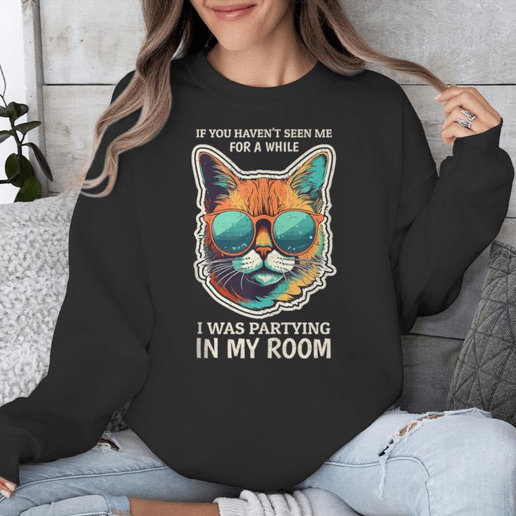 Introvert Joke For Introversion Personality Pity Party Unisex Sweatshirt
