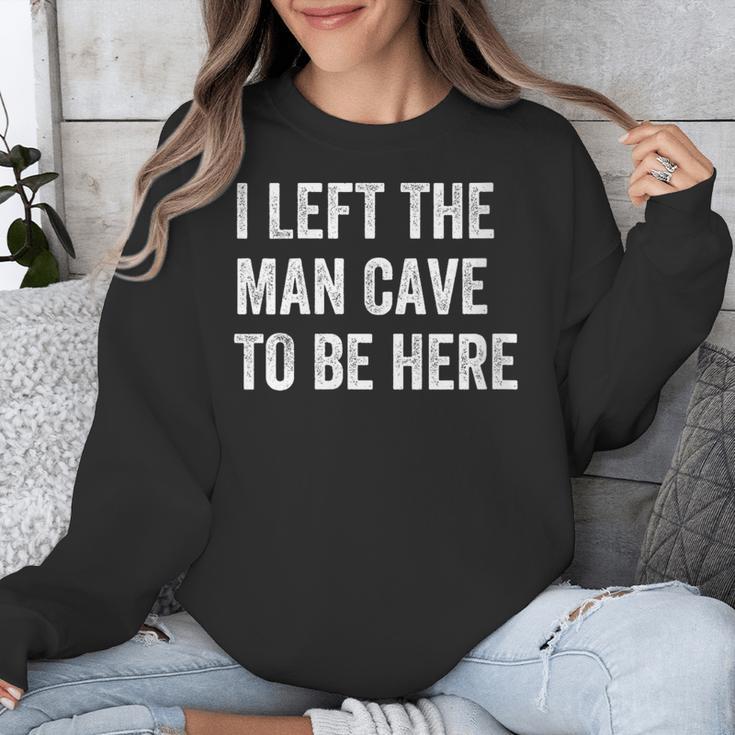 Introvert Man Cave For Shy People Unisex Sweatshirt Introvert Man Cave For Shy People Unisex Sweatshirt