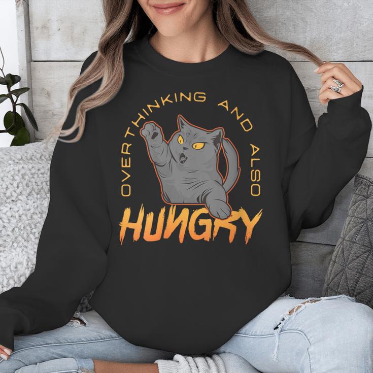 Introvert Overthinking Hungry Sarcastic Overthinker Unisex Sweatshirt Introvert Overthinking Hungry Sarcastic Overthinker Unisex Sweatshirt