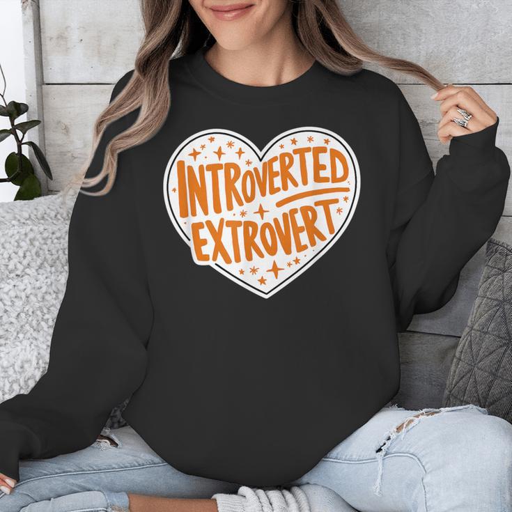 Introverted Extrovert People Hater Calm Peace Lover Unisex Sweatshirt
