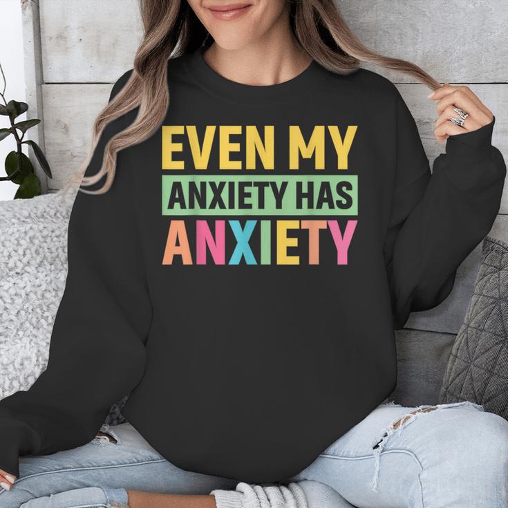 Introverts Anxiety Introvert Antisocial Sarcasm Unisex Sweatshirt