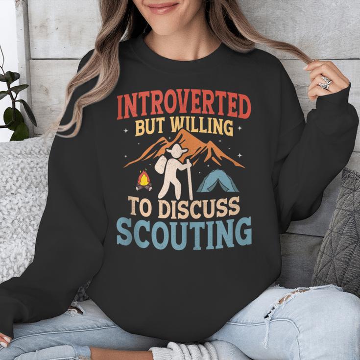 Introvert's Scouting Passion Unisex Sweatshirt Introvert's Scouting Passion Unisex Sweatshirt