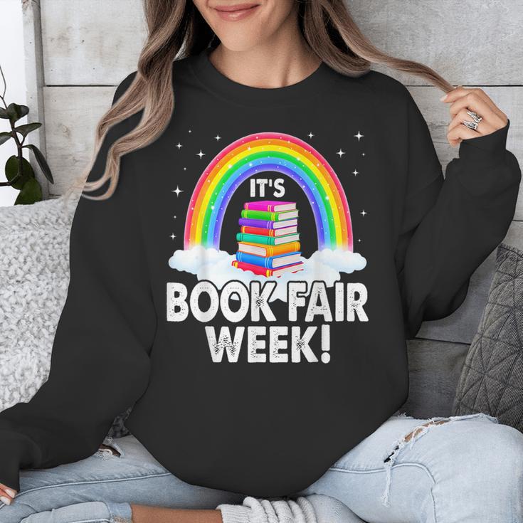 It's Book Fair Week Librarian Library Literacy Reading Unisex Sweatshirt