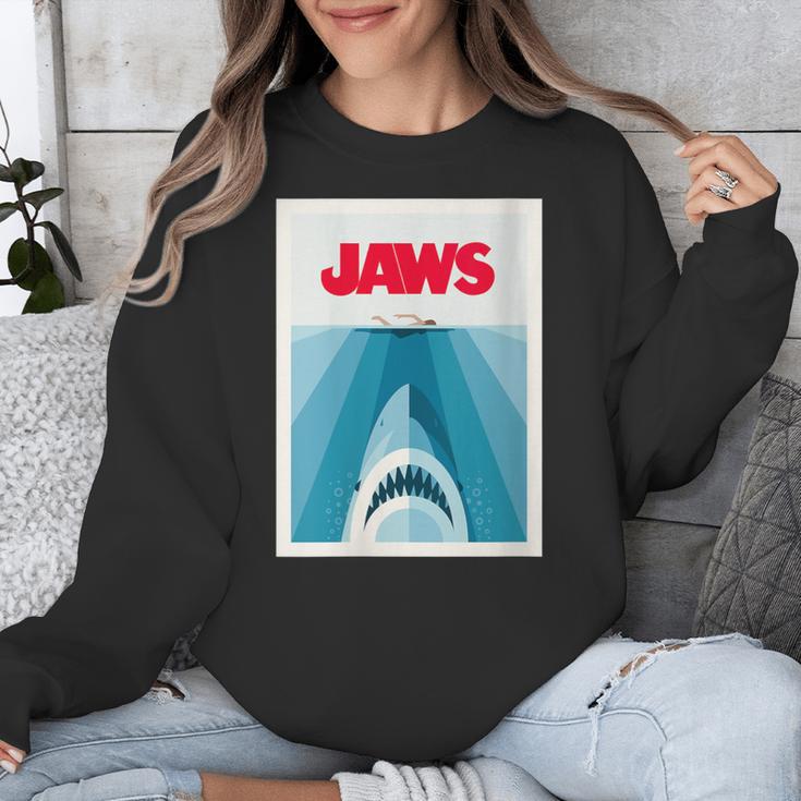 Jaws 2025 Classic Movie Nostalgia Unisex Sweatshirt Jaws 2025 Classic Movie Nostalgia Unisex Sweatshirt