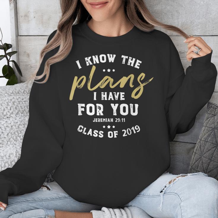 Jeremiah I Know Plans Graduation 2019 College Graduate Unisex Sweatshirt