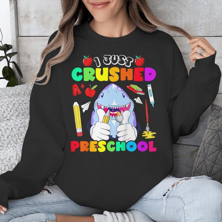 I Just Crushed Preschool Pre-K Preschoolers Graduation Unisex Sweatshirt