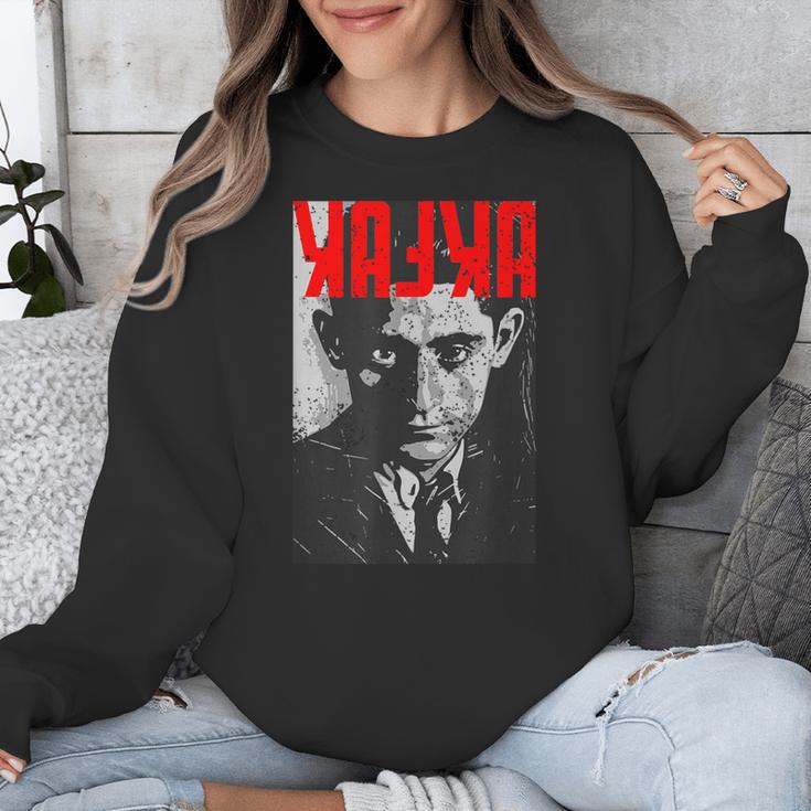 Kafka Franz Portrait Books And Literature Unisex Sweatshirt Kafka Franz Portrait Books And Literature Unisex Sweatshirt