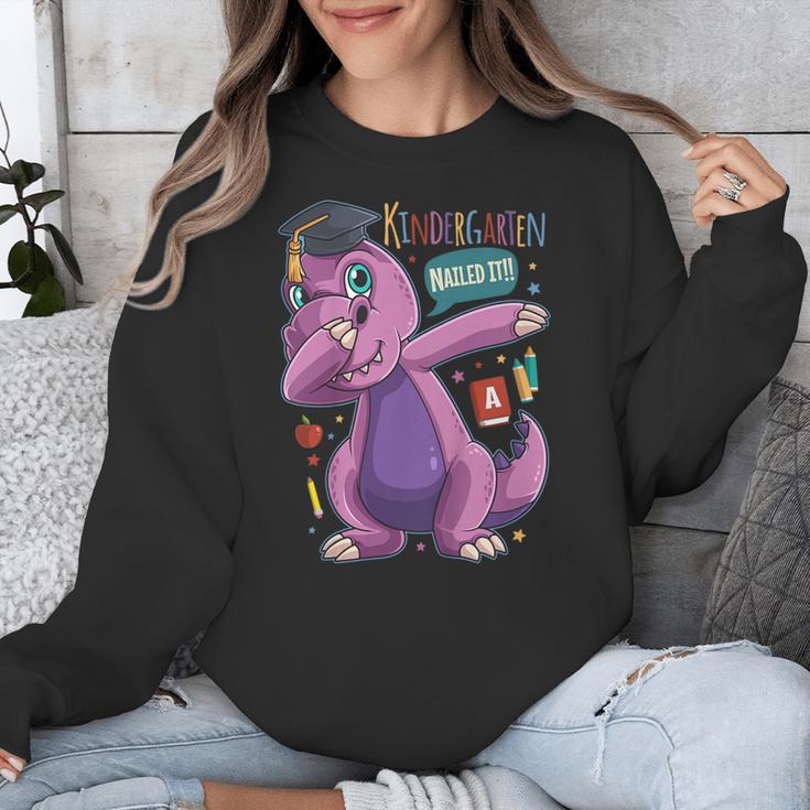 Kids DabbingRex Graduation Kindergarten Class Of 2019 Unisex Sweatshirt