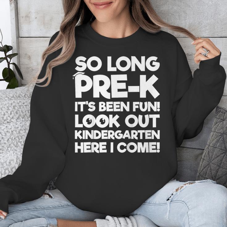 Kids Last Day Pre-K Kindergarten Here I Come Graduation Unisex Sweatshirt