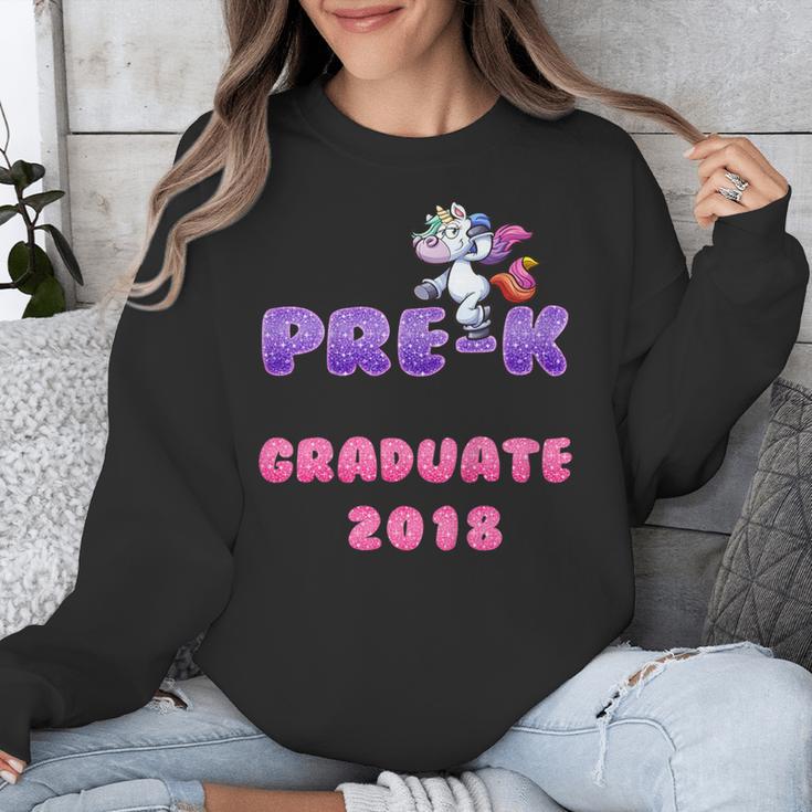Kids Kids Pre-K PreSchool Unicorn GraduationShirt Unisex Sweatshirt