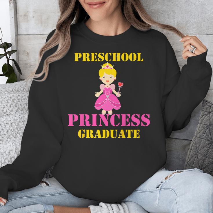 Kids Princess Graduate Prek Preschool Graduation Tshirt For Girls Unisex Sweatshirt