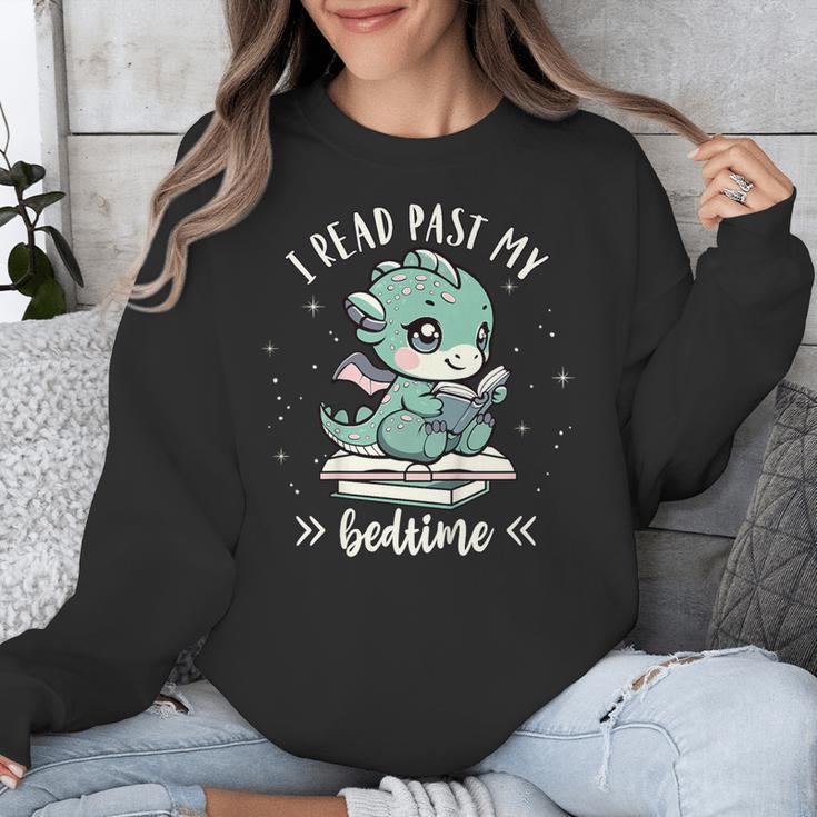 Kids I Read Past My Bedtime Cute Book Dragon Pajama Unisex Sweatshirt Kids I Read Past My Bedtime Cute Book Dragon Pajama Unisex Sweatshirt