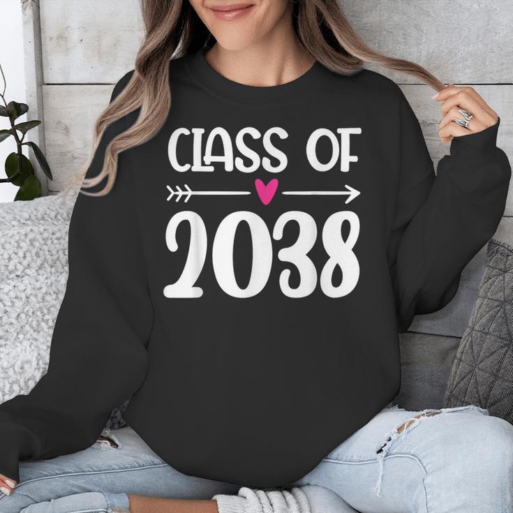 Kindergarten Class Of 2038 First Day School Graduation Girls Unisex Sweatshirt