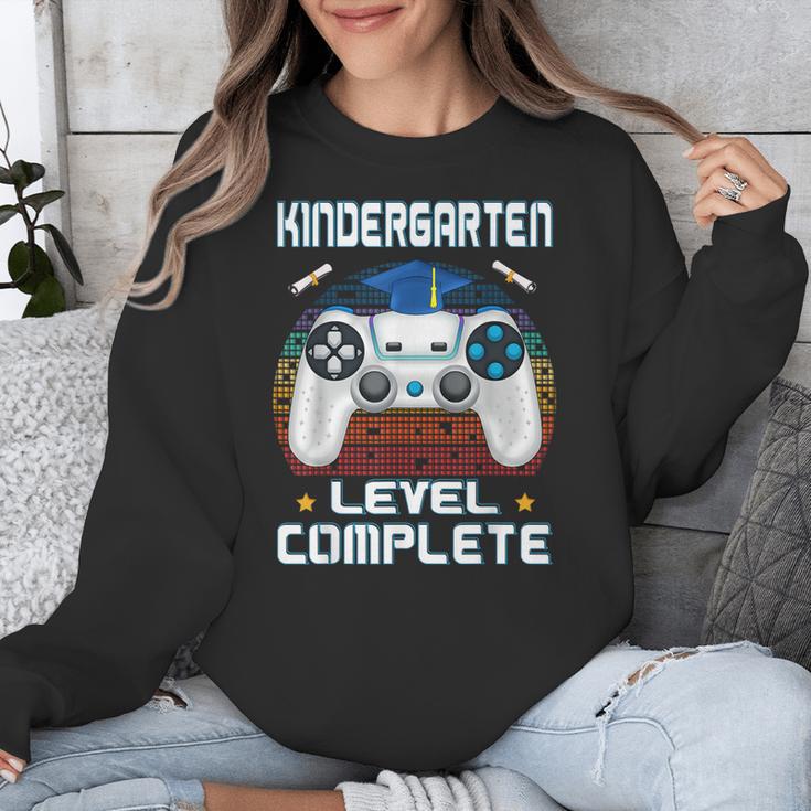 Kindergarten Graduation Level Complete Gamer 2024 Gaming Boy Unisex Sweatshirt