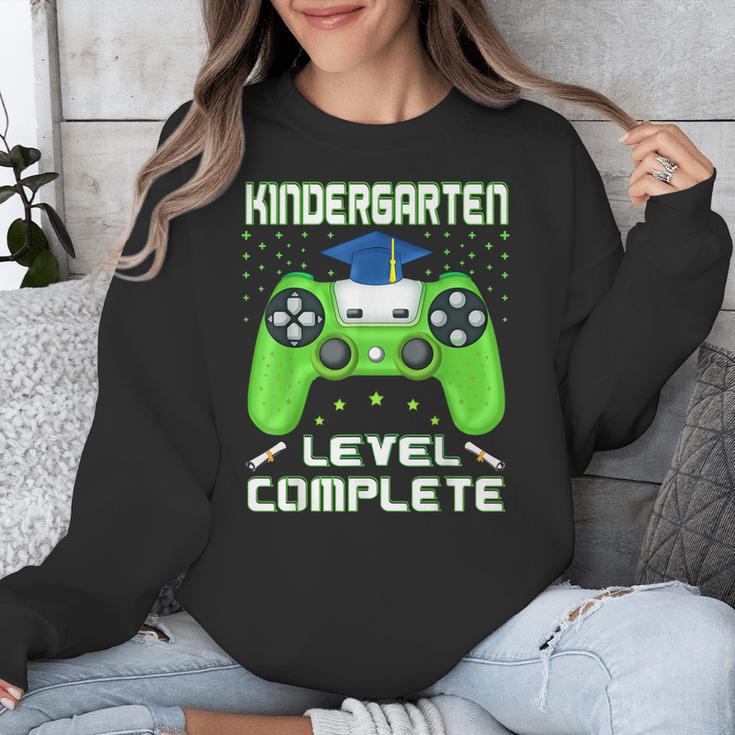 Kindergarten Graduation Level Complete Gamer Class 2024 Kids Unisex Sweatshirt