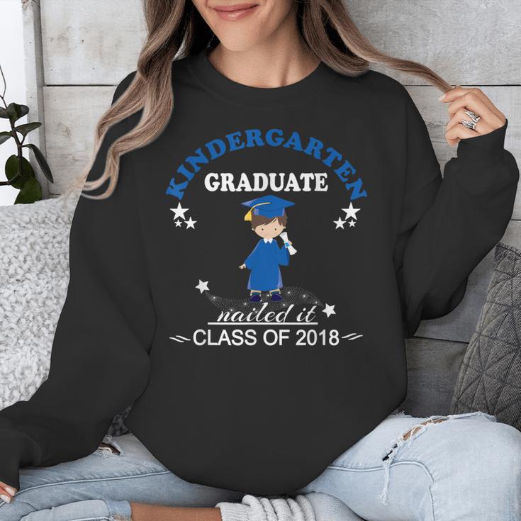 Kindergarten Graduation Shirts 2018-Nailed It Tee Unisex Sweatshirt