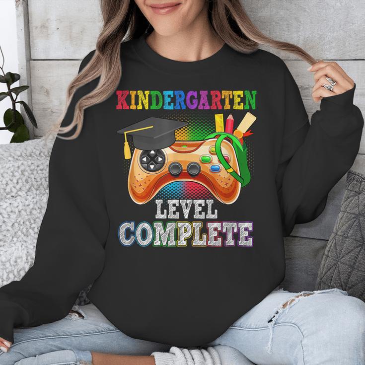 Kindergarten Level Complete Last Day Of School Graduation Unisex Sweatshirt