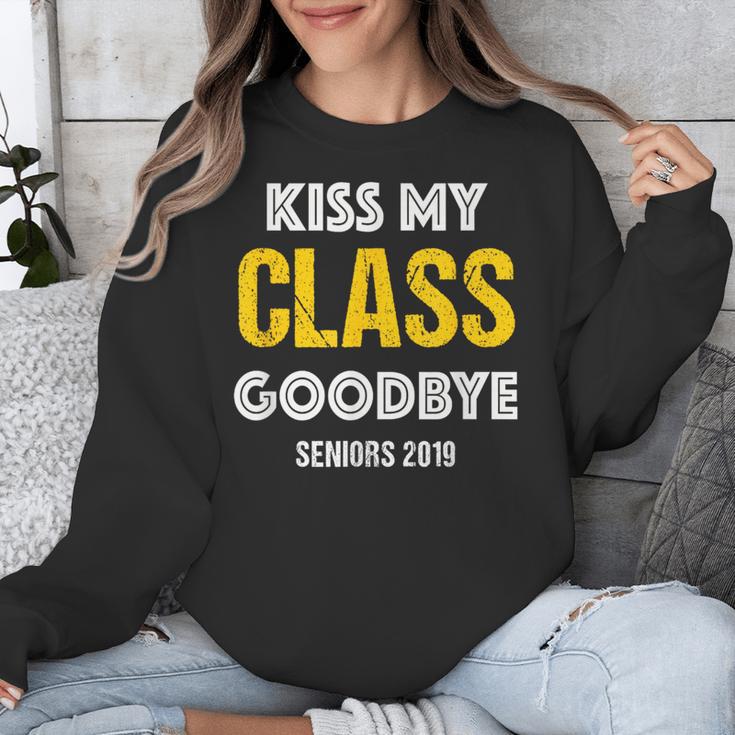 Kiss My Class Goodbye Shirt 2019 Graduation Shirt Unisex Sweatshirt