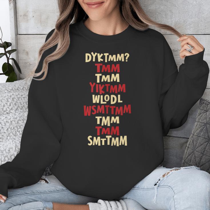 Do You Know The Muffin Man DYKTMM Nostalgia Quote Unisex Sweatshirt