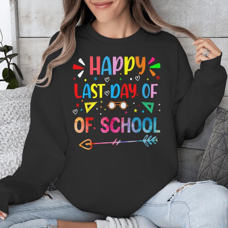 Last Day Of School Tie Dye School Graduation Summer Teacher Unisex Sweatshirt