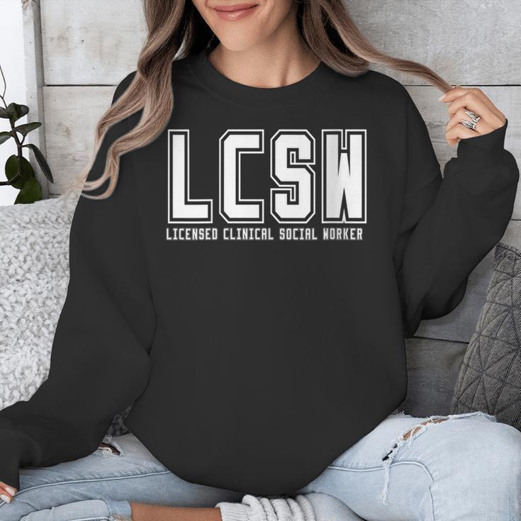 LCSW Licensed Clinical Social Worker Graduation Unisex Sweatshirt