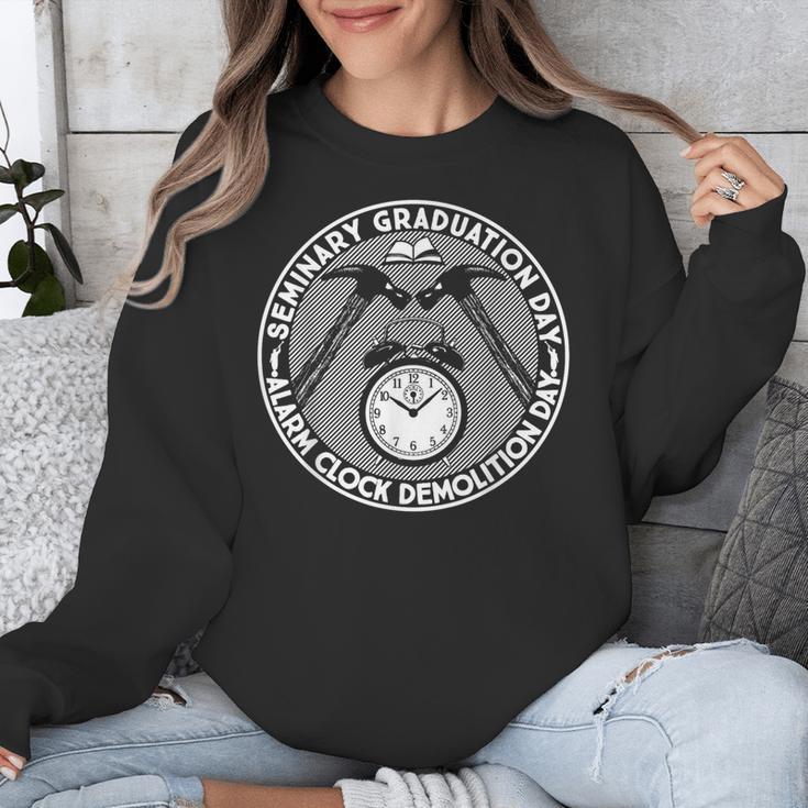 LDS Seminary Graduation Alarm Clock Mormon Shirt Unisex Sweatshirt