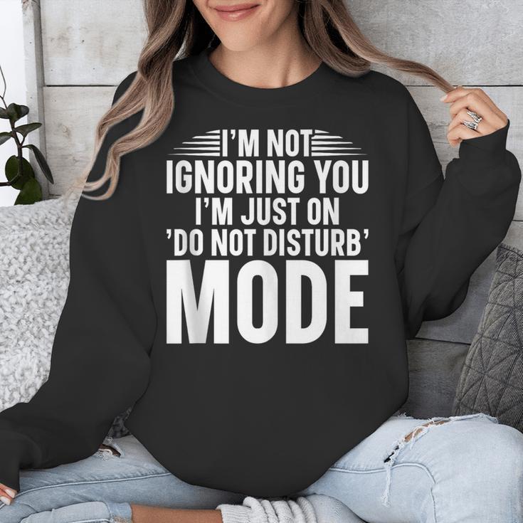 Leave Me Alone Tee Introvert Humor Unisex Sweatshirt Leave Me Alone Tee Introvert Humor Unisex Sweatshirt